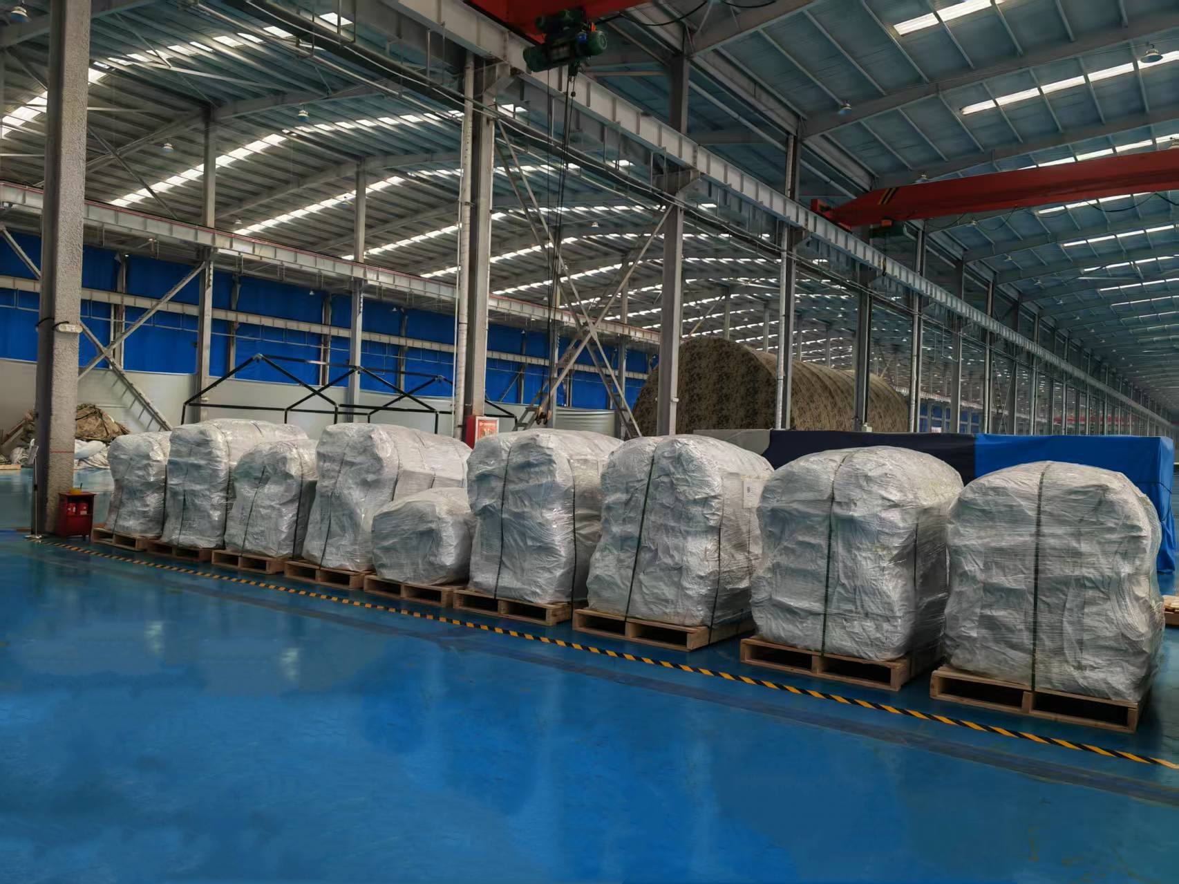 9 pallets