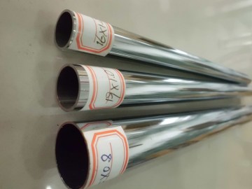 Supplying chrome plated metal wardrobe oval tube ,round tube