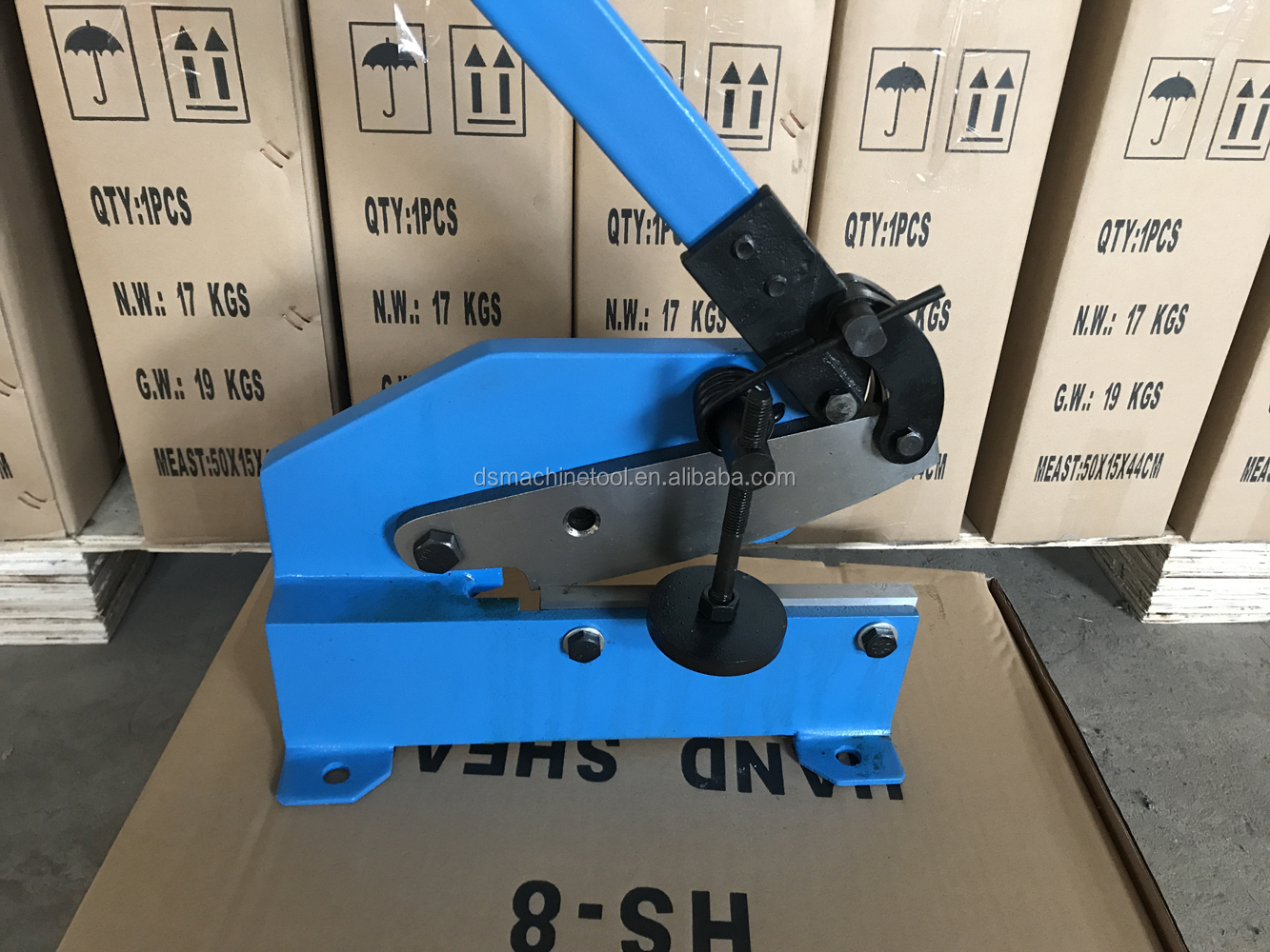 Hand Manual Guillotine Shear - Hs-5/6/8/10/12 Hand Shear Machine, High ...