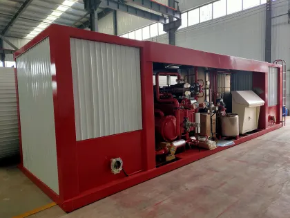 Container-Shippable Thermal Oil Type Bitumen Emulsion Making Machine