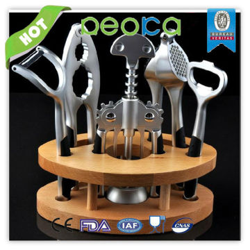 Japanese Family Induction Based Kitchen Set with Zinc Alloy Base