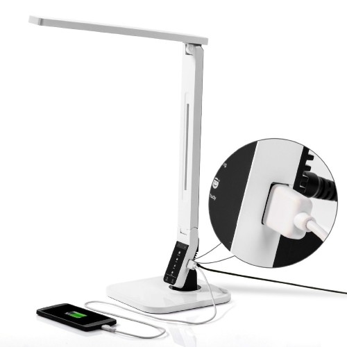 Wholesale Eco-friendly 11W LED desk lamp of China USB rechargeable led desk lamp with certification CE/EMC/RoHs/FCC/C-tick/PSE
