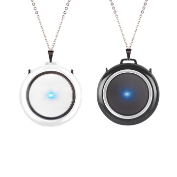 USB Portable Wearable Personal Mini Air Necklace Negative Ion Air Purifier