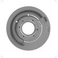 776D Truck Stator Bracket 1T-1832 / 1T1832