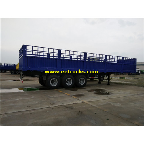 40 tấn số lượng lớn hộp Van Semi Trailers