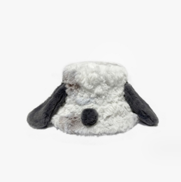 Women's Winter Warm Fisherman Style Furry Dog Ears Plush Hat
