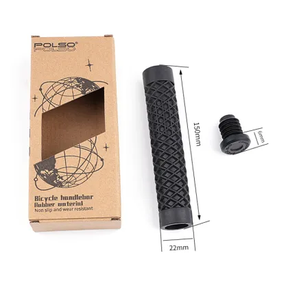 Fixed Gear Grip Anti-slip Bike Rubber Bicycle Handlebar Grips