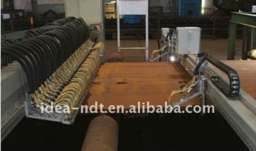 Ultrasonic Flaw Detection System in production for Plates