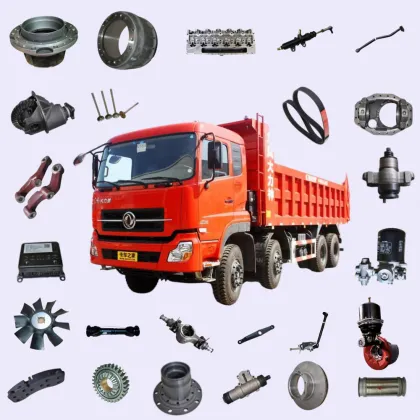Dongfeng Axle Accessories: Middle Axle Flange 2502ZAS01-065 for Axle Difference 460