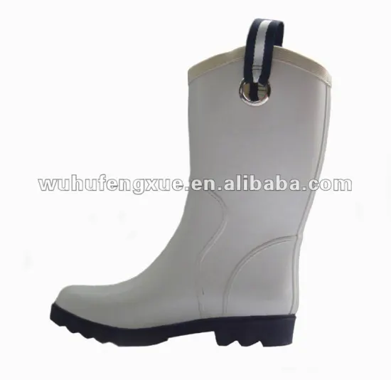 half rubber boots