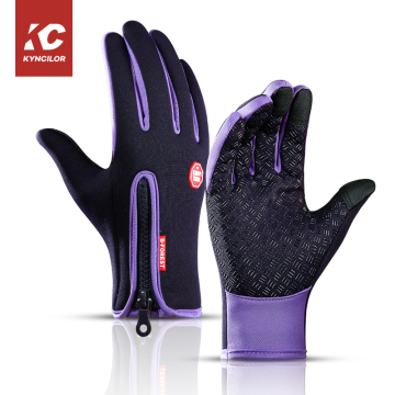 Waterproof TouchScreen Cycling & Running Gloves for Autumn Winter Sports