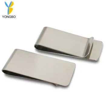 Stainless Steel Silver Money Clip
