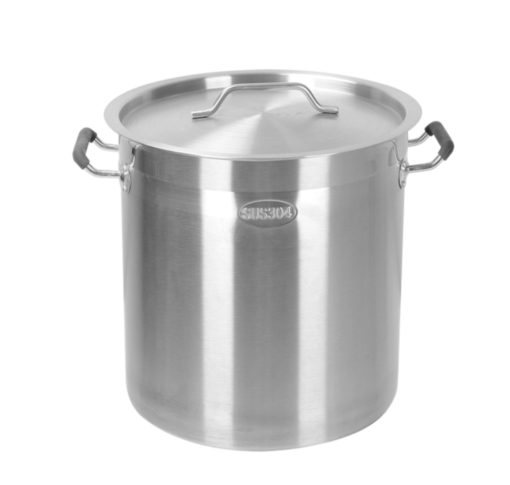 Stainless steel soup pot for restaurant