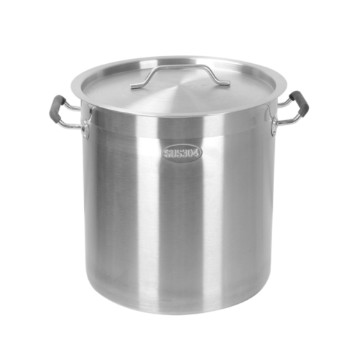 Stainless steel soup pot for restaurant