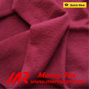 100 cotton french terry weft knitted towelling fabric