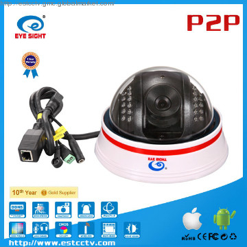 M-JPEG POE IP Indoor Dome  IP Camera