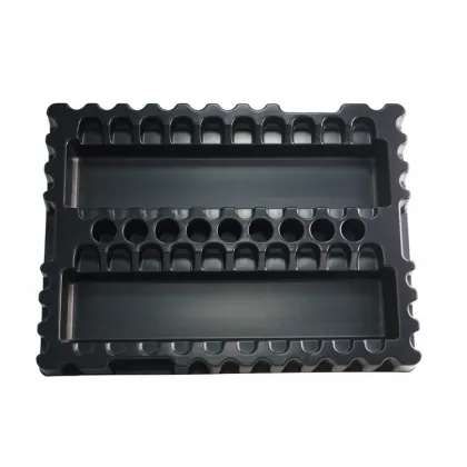 spares parts custom plastic box vacuum thermoform packing