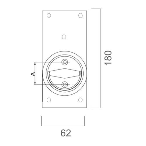 Трубка хорошо дверной натягивание