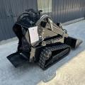 Mini skid steer loader roda model loader kecil