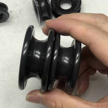 Lage wrijving geanodiseerde metalen katrolring met PTFE -coating - goedkope prijs