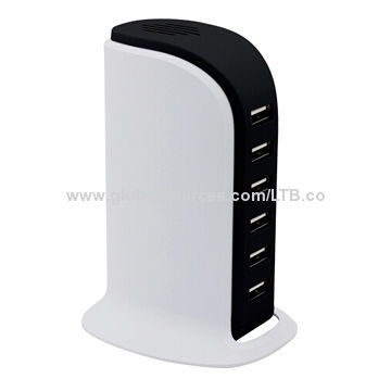 5V 8A USB Wall Charger with Colors Option, 100-240V Input Range