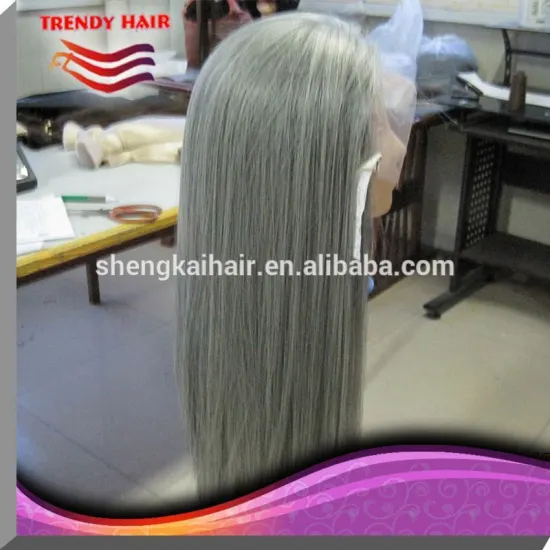 2014 products cheap grey synthetic hair