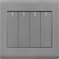 uk electrical wall switch socket 5 pin