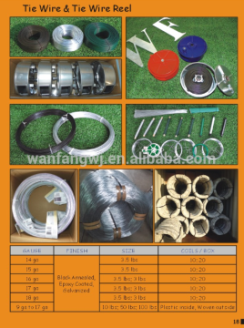 Low carbon steel tie wire black annealed
