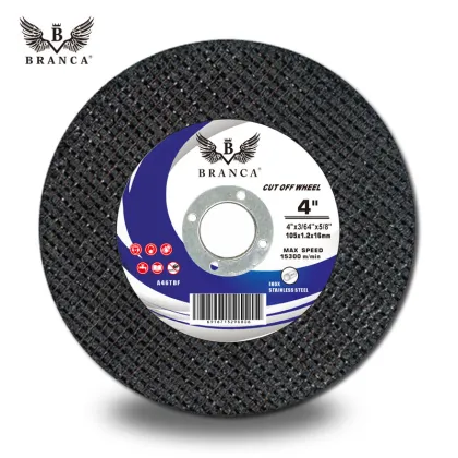 Durable 4" BRANCA Cutting Wheel 107x1.2x16mm - Black Disc for Sale