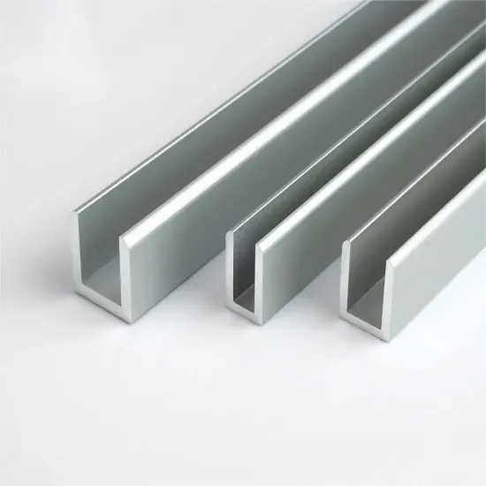U-Shaped Channel for thin Led decorative Aluminum profile