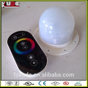 LED Furniture light base with RGB 16colors changing by wireless remote control