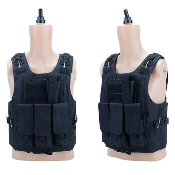 Sturdyarmor ODM Gilet: Black Amphibious Tactical Vest with Molle System