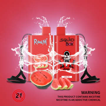 रैंडएम स्क्विड बॉक्स डिस्पोजेबल वेप