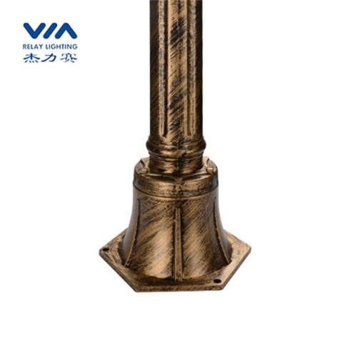 High luminous solar yard lights two head