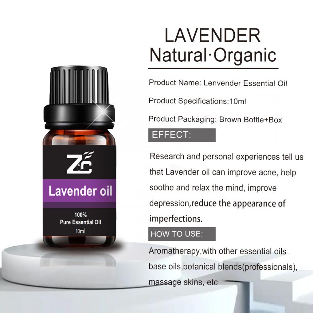 Custom Lavender Essential Oil for Massage Aromatherapy