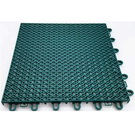 Plastic PP Interlocking Garage Floor Tiles 12x12