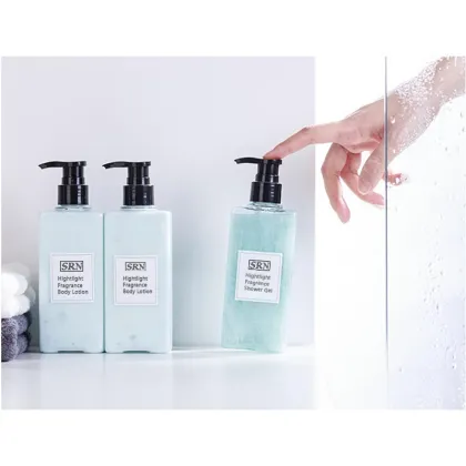 Highlight Fragrance Shower Gel Body Lotion Set