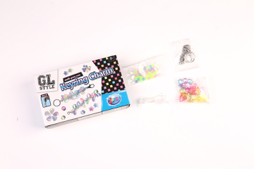 Makeup key chain for woman