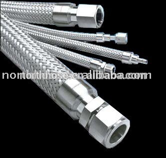 Stainless Steel High Pressure Flexible hose/pipe with braid