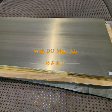 Brass sheet direct with ISO 9001 certification