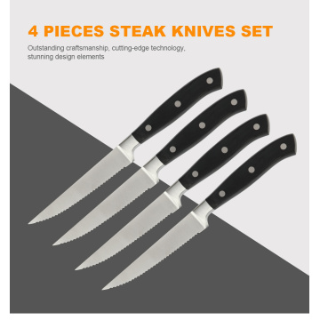 Conjunto de facas de bife premium de 4 peças