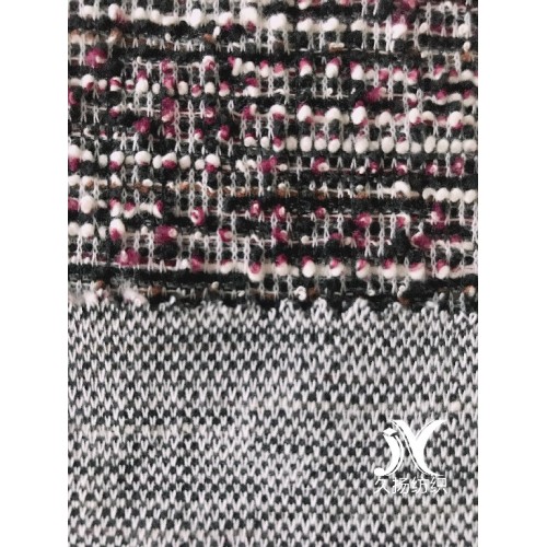 Boucle Yarn Sweater Knit Fabric