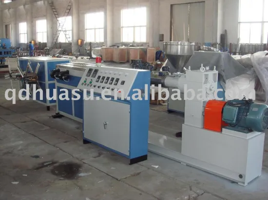 PE,PVC,PP Single Wall Corrugated Pipe Extrusion Line