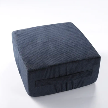 Couverture de coussin en fauteuil noir