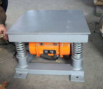 Top Selling Concrete Mould Vibrating Table from Chinese Manufacturers