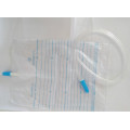 Disposable plastic pediatric orina collector urine bag