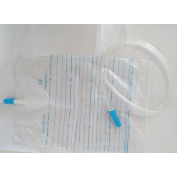 Disposable plastic pediatric orina collector urine bag