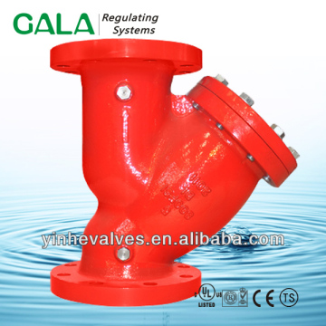 ul fm approved y strainer