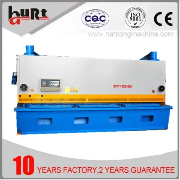 hydraulic QC11Y plate sheet guillotine shearer