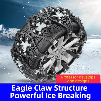 High End Crawler Type Anti Slip Chain for Winter Ice